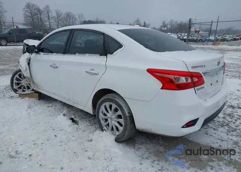 2019 Nissan Sentra Sv from USA, damaged, VIN 3N1AB7AP8KL611177